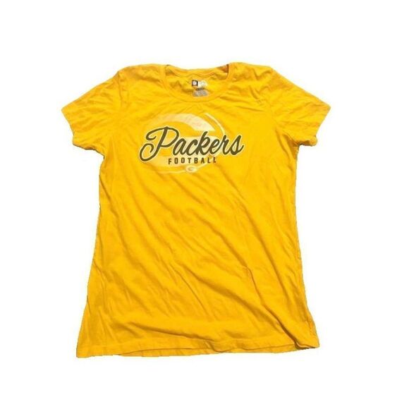 Green Bay Packers Short Sleeve Shirt Women’s Size XL - Picture 4 of 11